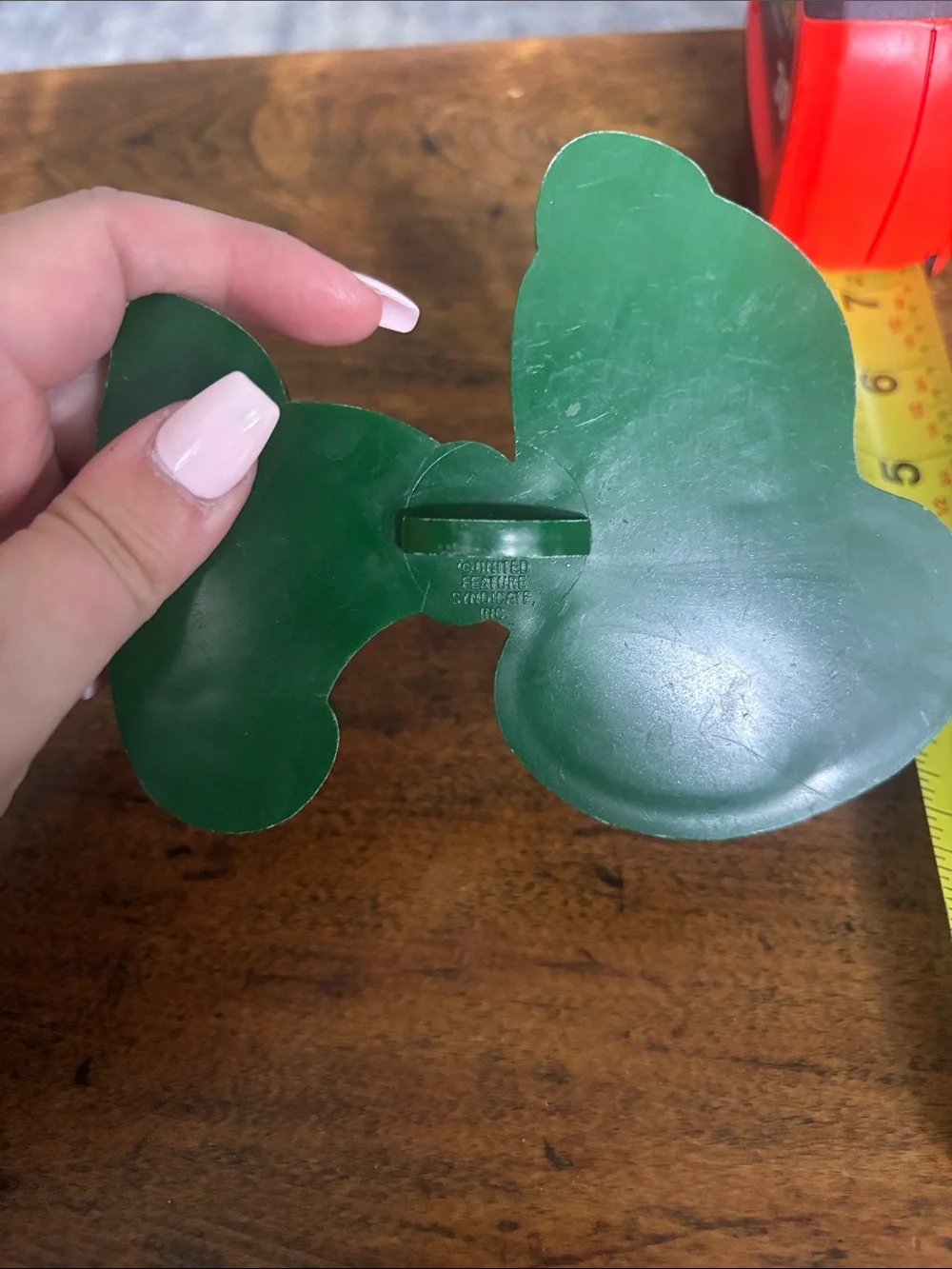 Vintage Mid Century Modern Snoopy Cookie Cutter Christmas Holiday Decor
